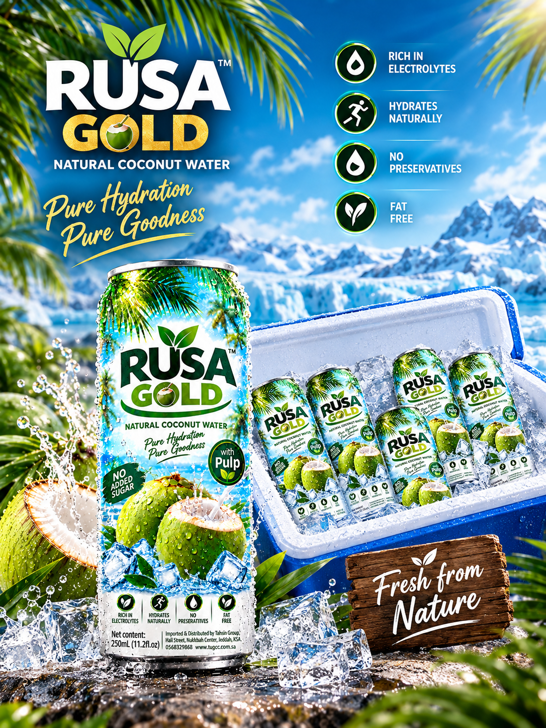 Natural Coconut Water