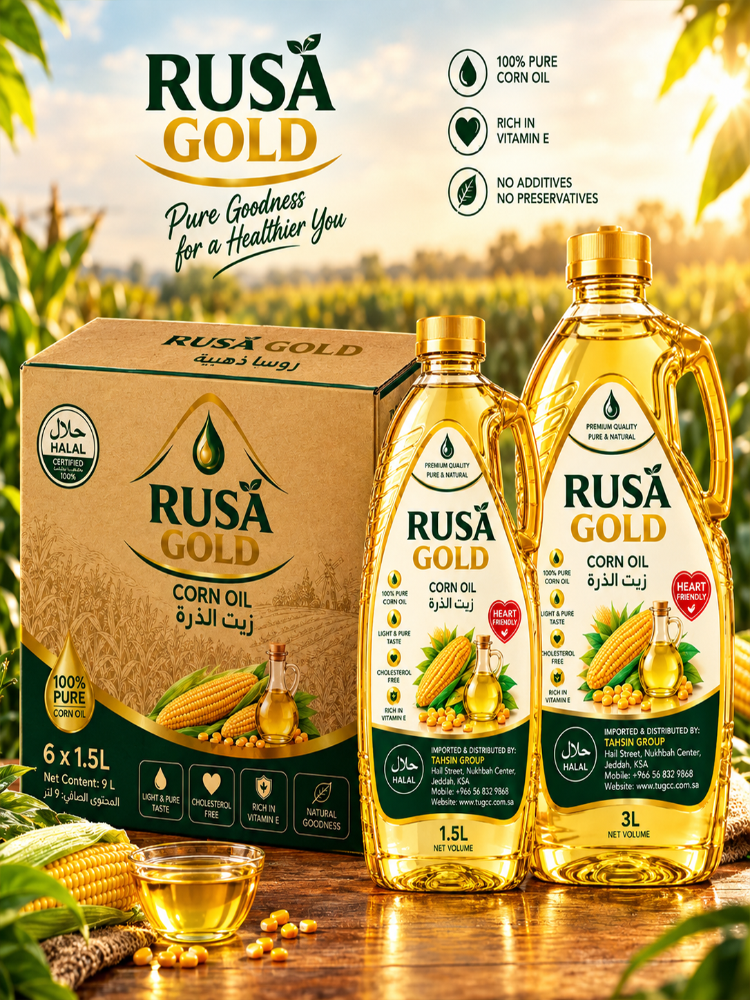 Corn oils