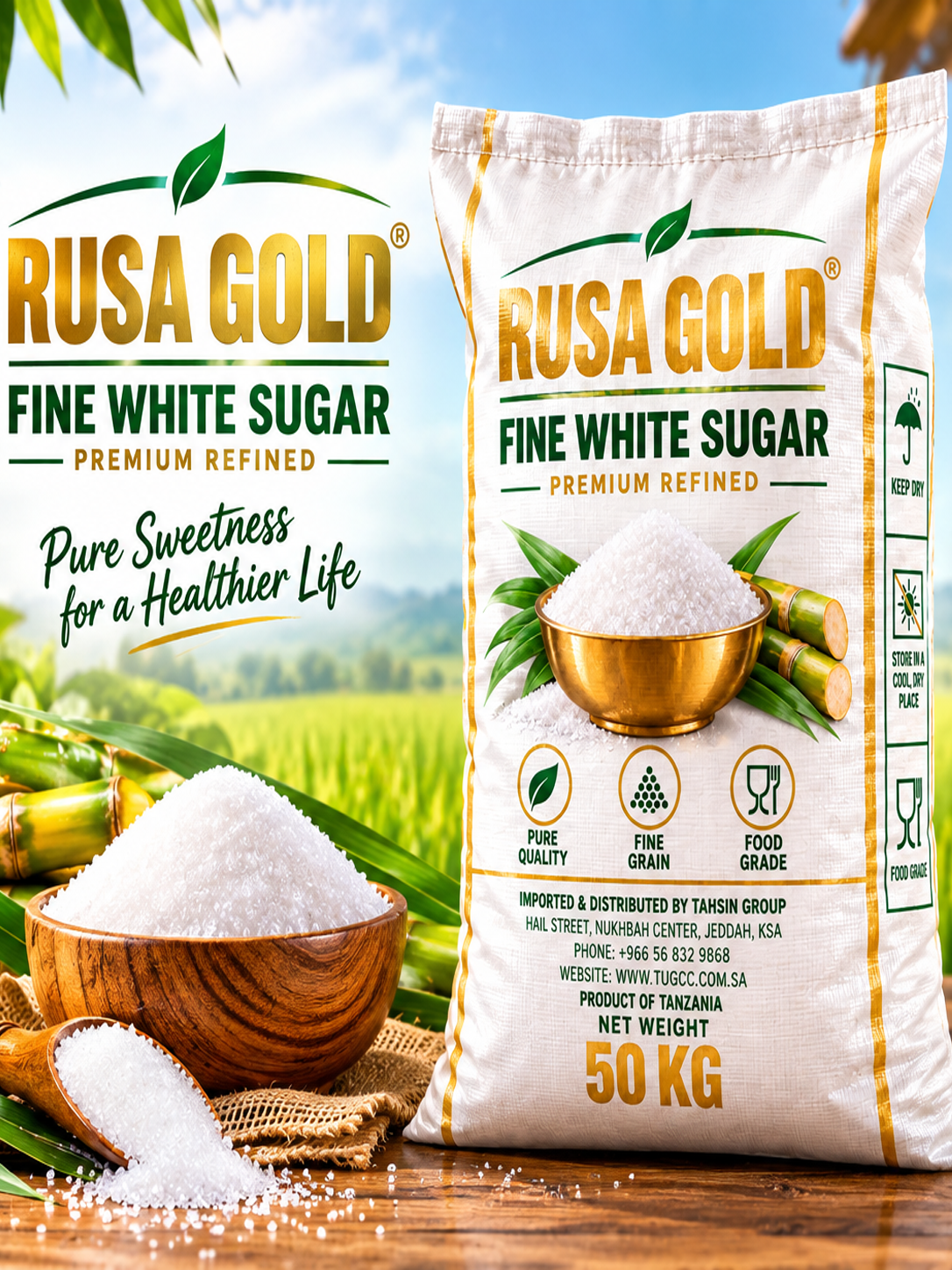 Fine White Sugar